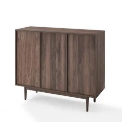 Liam 36 in. Walnut Engineered Wood 6-Shelf Accent Bookcase by CROSLEY FURNITURE 9 Liam 36 in. Walnut Engineered Wood 6-Shelf Accent Bookcase by CROSLEY FURNITURE -Deals CROSLEY FURNITURE Store walnut crosley furniture bookcases bookshelves cf1121 wa 4f 1000