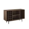Liam Walnut Sideboard with Wine Storage by CROSLEY FURNITURE -Deals CROSLEY FURNITURE Store walnut crosley furniture sideboards buffet tables cf4211 wa 64 1000