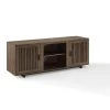 Silas 58 in. Walnut TV Stand Fits TV's up to 65 in. with Cable Management by CROSLEY FURNITURE