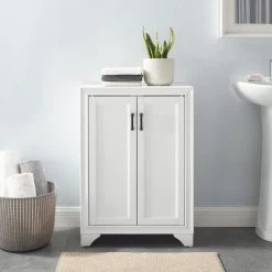 Tara White Accent Cabinet by CROSLEY FURNITURE -Deals CROSLEY FURNITURE Store white crosley furniture accent cabinets cf3110 wh fa 1000