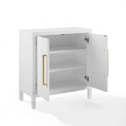 Darcy White Accent Cabinet by CROSLEY FURNITURE -Deals CROSLEY FURNITURE Store white crosley furniture accent cabinets cf3124 wh 4f 1000