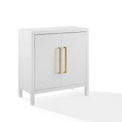 Darcy White Accent Cabinet by CROSLEY FURNITURE