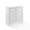 Lydia White Storage Cabinet by CROSLEY FURNITURE