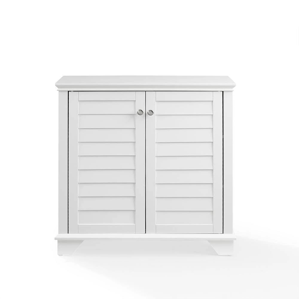 Lydia White Storage Cabinet by CROSLEY FURNITURE 6 Lydia White Storage Cabinet by CROSLEY FURNITURE - Image 4