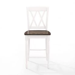 Shelby White Counter Height Stool (Set of 2) by CROSLEY FURNITURE -Deals CROSLEY FURNITURE Store white crosley furniture bar stools cf501024 wh 1f 1000