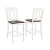 Shelby White Counter Height Stool (Set of 2) by CROSLEY FURNITURE -Deals CROSLEY FURNITURE Store white crosley furniture bar stools cf501024 wh 64 1000