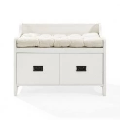 Fremont White Entryway Bench by CROSLEY FURNITURE -Deals CROSLEY FURNITURE Store white crosley furniture bedroom benches cf6017 wh c3 1000