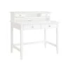 54 in. Rectangular White 4 Drawer Computer Desk with Hutch by CROSLEY FURNITURE -Deals CROSLEY FURNITURE Store white crosley furniture computer desks kf65004wh 64 1000