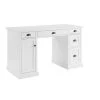 Shoreline 54 in. Rectangular White Writing Desk by CROSLEY FURNITURE -Deals CROSLEY FURNITURE Store white crosley furniture computer desks kf65006wh 64 1000