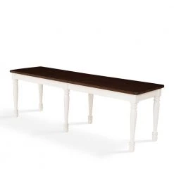 Shelby White Dining Bench by CROSLEY FURNITURE -Deals CROSLEY FURNITURE Store white crosley furniture dining benches cf501118 wh c3 1000