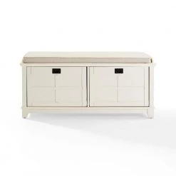 Adler White Entryway Bench by CROSLEY FURNITURE -Deals CROSLEY FURNITURE Store white crosley furniture dining benches cf6009 wh c3 1000