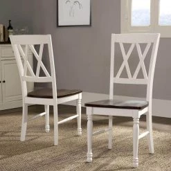 Shelby White Dining Chair (Set of 2) by CROSLEY FURNITURE -Deals CROSLEY FURNITURE Store white crosley furniture dining chairs cf501018 wh 44 1000