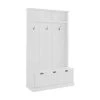 Ellison White Hall Tree by CROSLEY FURNITURE 2 Ellison White Hall Tree by CROSLEY FURNITURE -Deals CROSLEY FURNITURE Store white crosley furniture hall trees cf6024 wh 64 1000