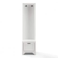 Tara White Hall Tree by CROSLEY FURNITURE -Deals CROSLEY FURNITURE Store white crosley furniture hall trees cf6029 wh c3 1000