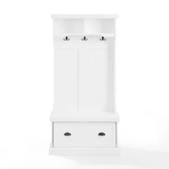 Shoreline White Hall Tree by CROSLEY FURNITURE -Deals CROSLEY FURNITURE Store white crosley furniture hall trees cf6030 wh c3 1000
