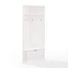 Ellison White Corner Hall Tree by CROSLEY FURNITURE