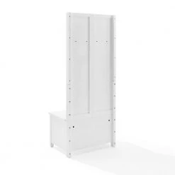 Kayce White Hall Tree by CROSLEY FURNITURE -Deals CROSLEY FURNITURE Store white crosley furniture hall trees cf6040 wh 1f 1000