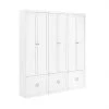 Harper 3-Piece White Entryway Set by CROSLEY FURNITURE -Deals CROSLEY FURNITURE Store white crosley furniture hall trees kf31010wh 64 1000