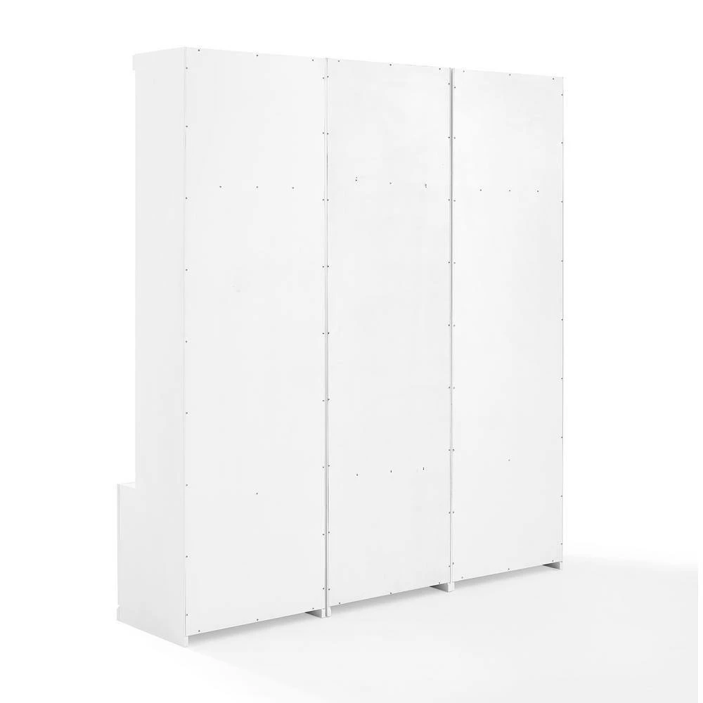 Harper 3-Piece White Entryway Set by CROSLEY FURNITURE 6 Harper 3-Piece White Entryway Set by CROSLEY FURNITURE - Image 4