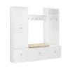 Harper White 4-Piece Entryway Set by CROSLEY FURNITURE