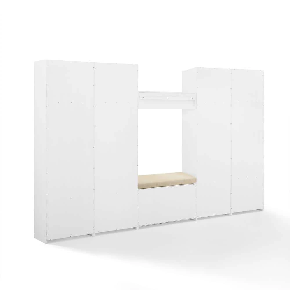 Harper White 6-Piece Entryway Set by CROSLEY FURNITURE 7 Harper White 6-Piece Entryway Set by CROSLEY FURNITURE - Image 5