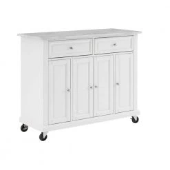 Avery White Kitchen Island by CROSLEY FURNITURE -Deals CROSLEY FURNITURE Store white crosley furniture kitchen islands cf3021 wh c3 1000