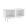 Liam White Record Storage Console Cabinet by CROSLEY FURNITURE