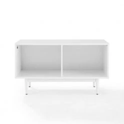 Liam White Record Storage Console Cabinet by CROSLEY FURNITURE -Deals CROSLEY FURNITURE Store white crosley furniture media storage cf1116 wh c3 1000