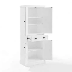 Shoreline White Pantry by CROSLEY FURNITURE -Deals CROSLEY FURNITURE Store white crosley furniture pantry cabinets cf3114 wh 4f 1000