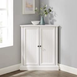 Shoreline White Stackable Corner Pantry by CROSLEY FURNITURE -Deals CROSLEY FURNITURE Store white crosley furniture pantry cabinets cf3118 wh 31 1000