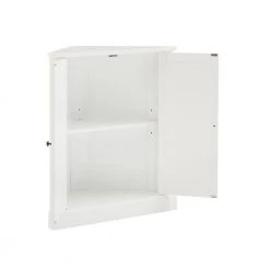 Shoreline White Stackable Corner Pantry by CROSLEY FURNITURE -Deals CROSLEY FURNITURE Store white crosley furniture pantry cabinets cf3118 wh 4f 1000