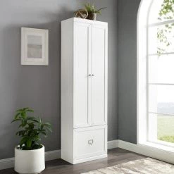 Harper White Convertible Pantry Closet by CROSLEY FURNITURE -Deals CROSLEY FURNITURE Store white crosley furniture pantry cabinets cf6026 wh 31 1000