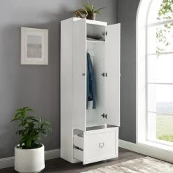 Harper White Convertible Pantry Closet by CROSLEY FURNITURE -Deals CROSLEY FURNITURE Store white crosley furniture pantry cabinets cf6026 wh 76 1000