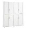 Savannah White Food Pantry (Set of 2) by CROSLEY FURNITURE -Deals CROSLEY FURNITURE Store white crosley furniture pantry cabinets kf33020wh 64 1000