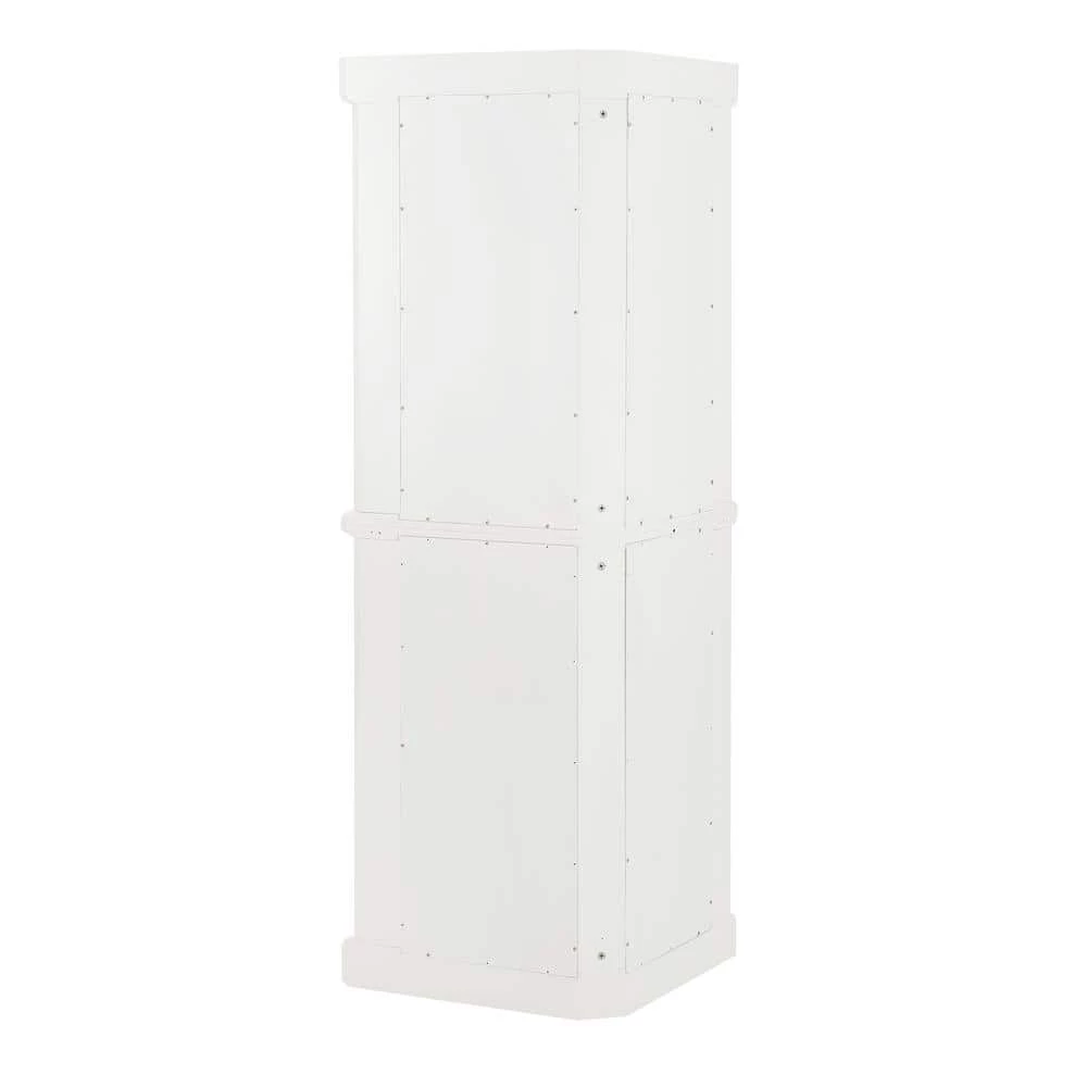 Shoreline White Corner Pantry by CROSLEY FURNITURE 7 Shoreline White Corner Pantry by CROSLEY FURNITURE - Image 5