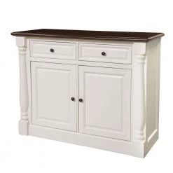 Shelby White Buffet by CROSLEY FURNITURE