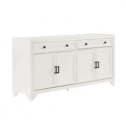 Tara Distressed White Sideboard by CROSLEY FURNITURE