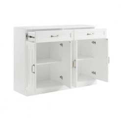 Stanton White Sideboard by CROSLEY FURNITURE -Deals CROSLEY FURNITURE Store white crosley furniture sideboards buffet tables cf4213 wh 4f 1000
