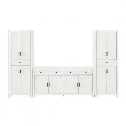 Tara White Sideboard with Pantries by CROSLEY FURNITURE 11 Tara White Sideboard with Pantries by CROSLEY FURNITURE -Deals CROSLEY FURNITURE Store white crosley furniture sideboards buffet tables kf33012wh c3 1000