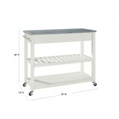 Deals CROSLEY FURNITURE Store -Deals CROSLEY FURNITURE Store white with granite top crosley furniture kitchen carts kf30053wh 40 1000