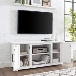 Camden 48 in. Whitewash Low Profile TV Stand Fits 50 in. TV with Cable Management by CROSLEY FURNITURE 10 Camden 48 in. Whitewash Low Profile TV Stand Fits 50 in. TV with Cable Management by CROSLEY FURNITURE -Deals CROSLEY FURNITURE Store whitewash crosley furniture tv stands cf101148 ww 77 1000