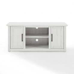 Camden 48 in. Whitewash Low Profile TV Stand Fits 50 in. TV with Cable Management by CROSLEY FURNITURE 11 Camden 48 in. Whitewash Low Profile TV Stand Fits 50 in. TV with Cable Management by CROSLEY FURNITURE -Deals CROSLEY FURNITURE Store whitewash crosley furniture tv stands cf101148 ww c3 1000