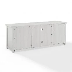 Camden 58 in. Whitewash Wood Low Profile TV Stand Fits 60 in. TV with Cable Management by CROSLEY FURNITURE -Deals CROSLEY FURNITURE Store whitewash crosley furniture tv stands cf101158 ww 1f 1000