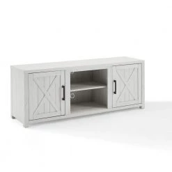 Gordon 58 in. Whitewash TV Stand Fits TV's up to 65 in. with Cable Management by CROSLEY FURNITURE