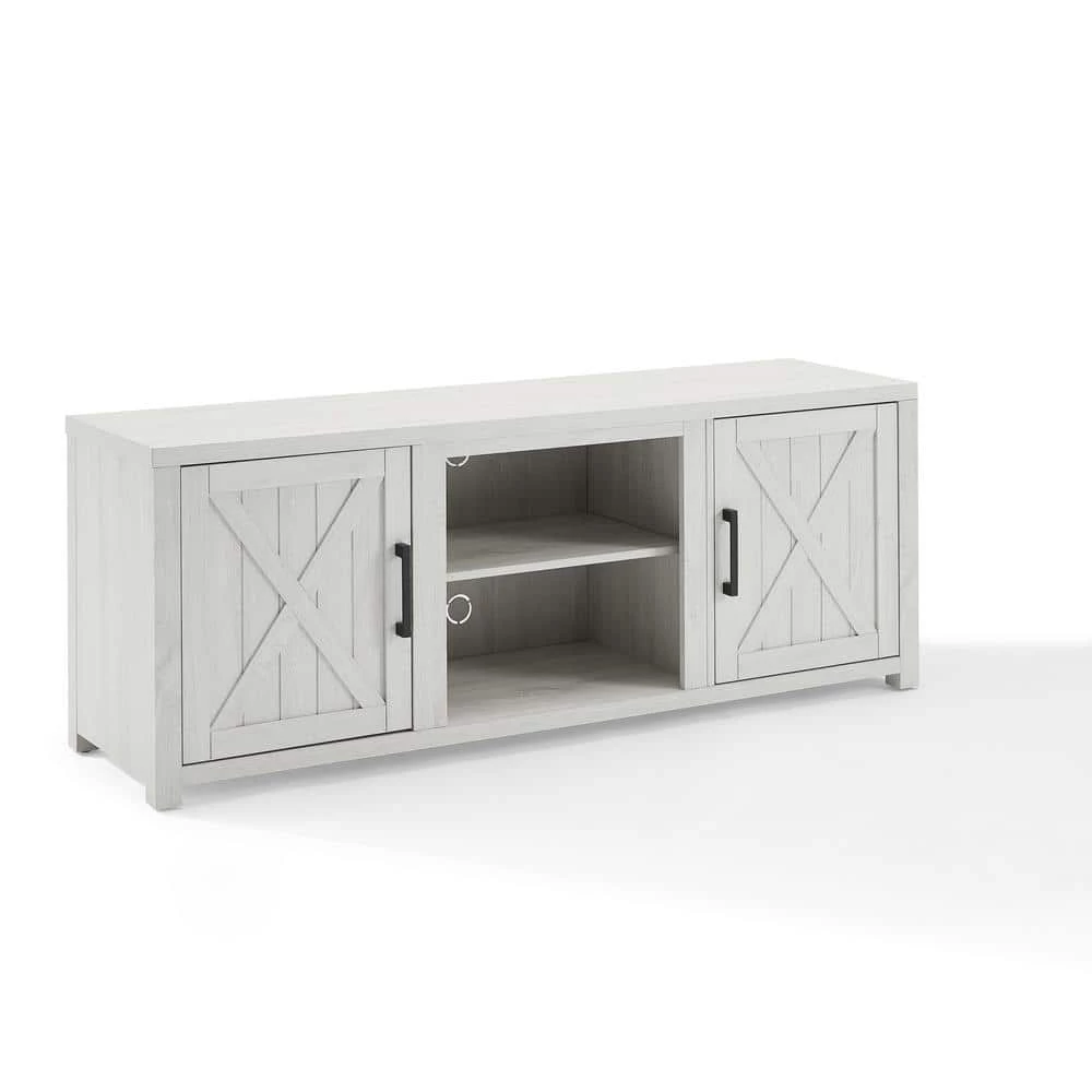 Gordon 58 in. Whitewash TV Stand Fits TV's up to 65 in. with Cable Management by CROSLEY FURNITURE 3 Gordon 58 in. Whitewash TV Stand Fits TV's up to 65 in. with Cable Management by CROSLEY FURNITURE